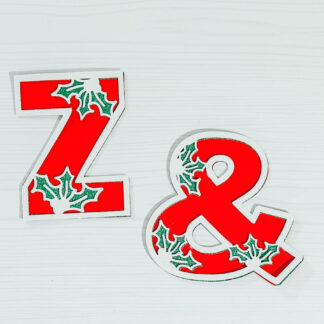 Holly Alphabet