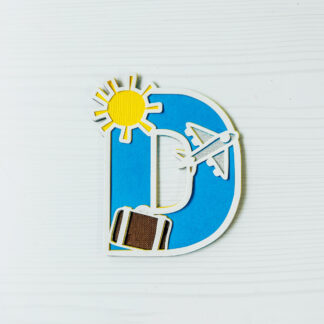 D Aeroplane Alphabet
