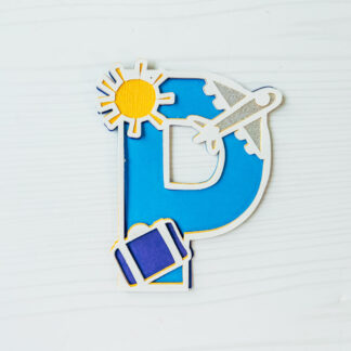 P Aeroplane Alphabet