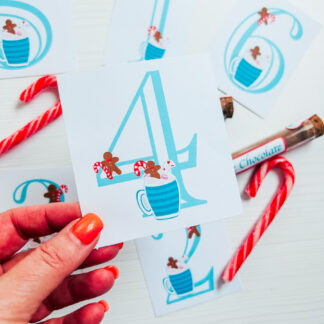 Gingerbread Hot Chocolate Elements