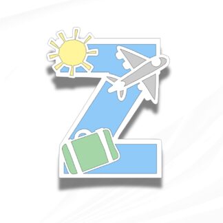 Z Aeroplane Alphabet