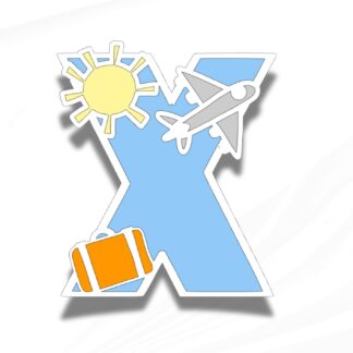 X Aeroplane Alphabet