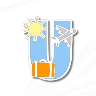 U Aeroplane Alphabet