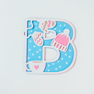 B Winter Wooly Alphabet
