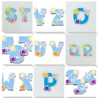 Whole Aeroplane Alphabet