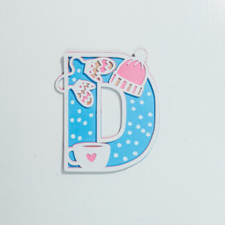 D Winter Wooly Alphabet