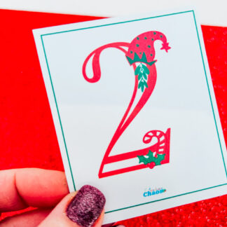 Elf Number Flash Cards