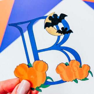 Free Mickey Halloween Alphabet