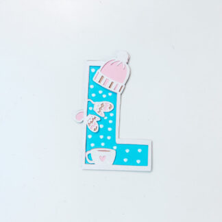 L Winter Wooly Alphabet