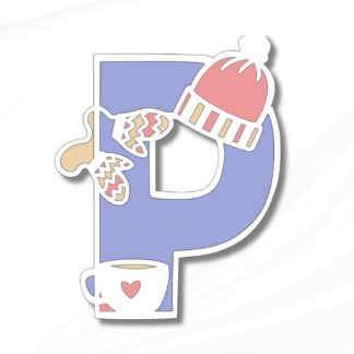 P Winter Wooly Alphabet