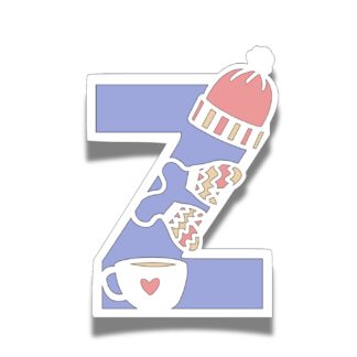 Z Winter Wooly Alphabet