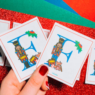Nutcracker Alphabet Flash Cards