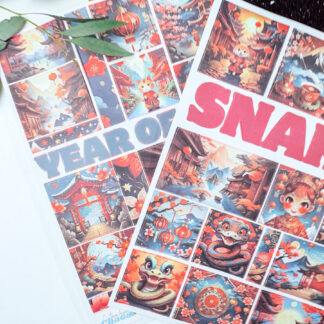 Year of the Snake Stickers