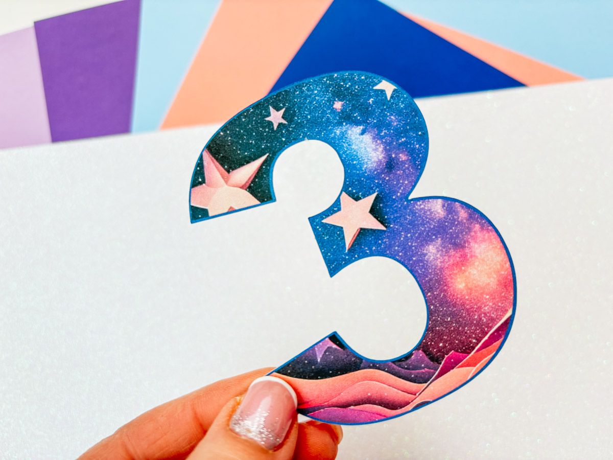 Space Alphabet PNG For Cricut and Silhouette
