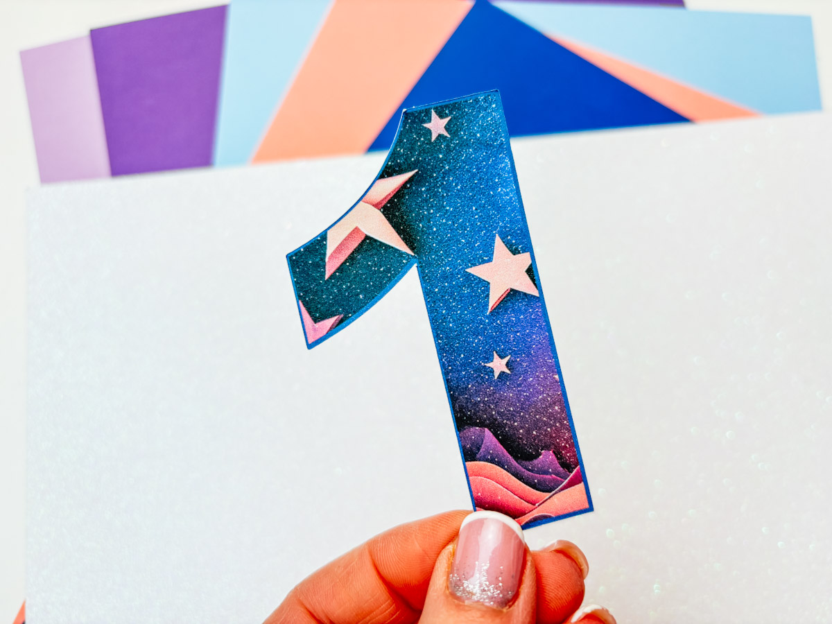 Space Alphabet PNG For kids parties and DIY cake toppers