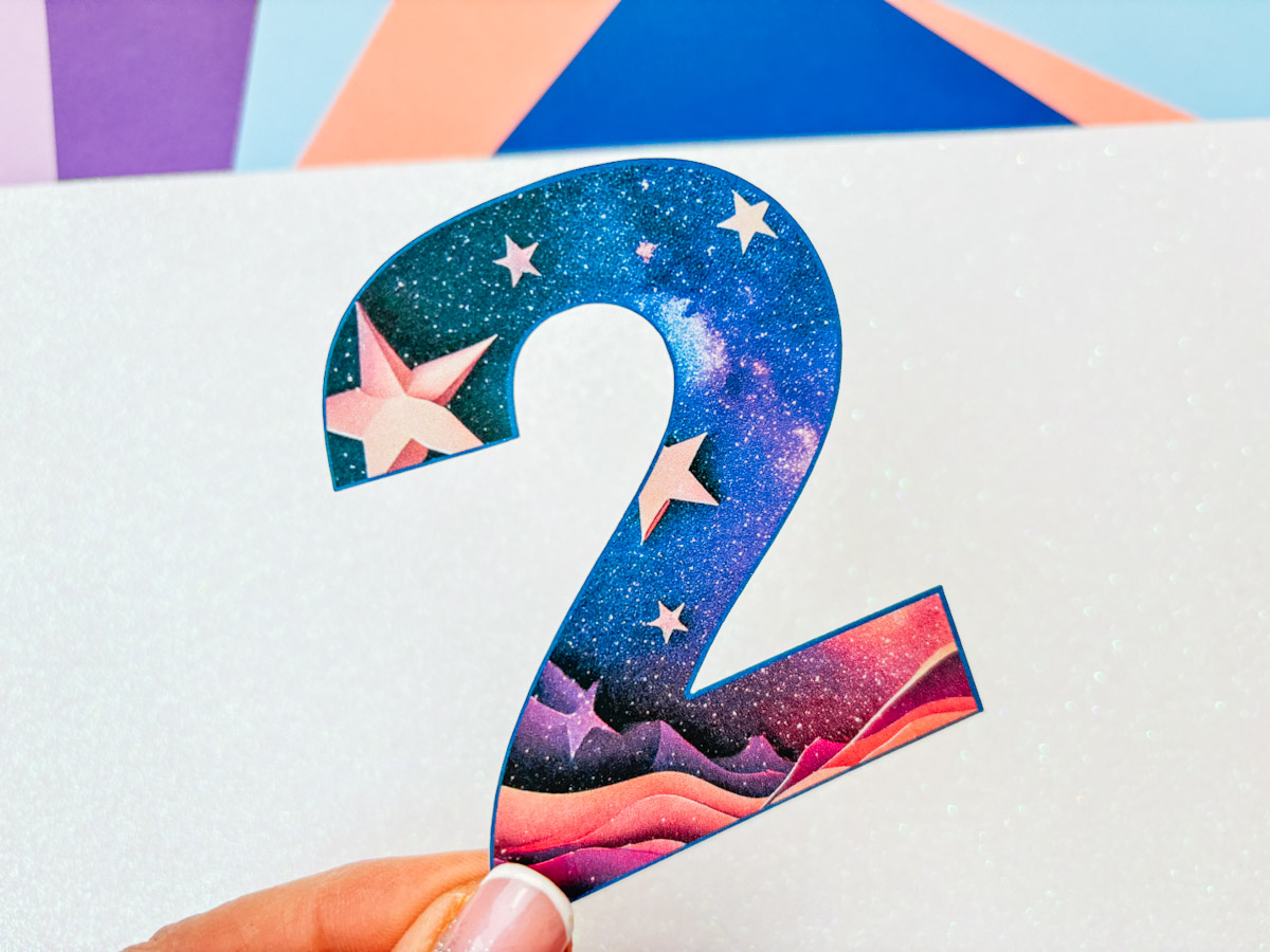 Space Alphabet PNG For kids parties and cake toppers
