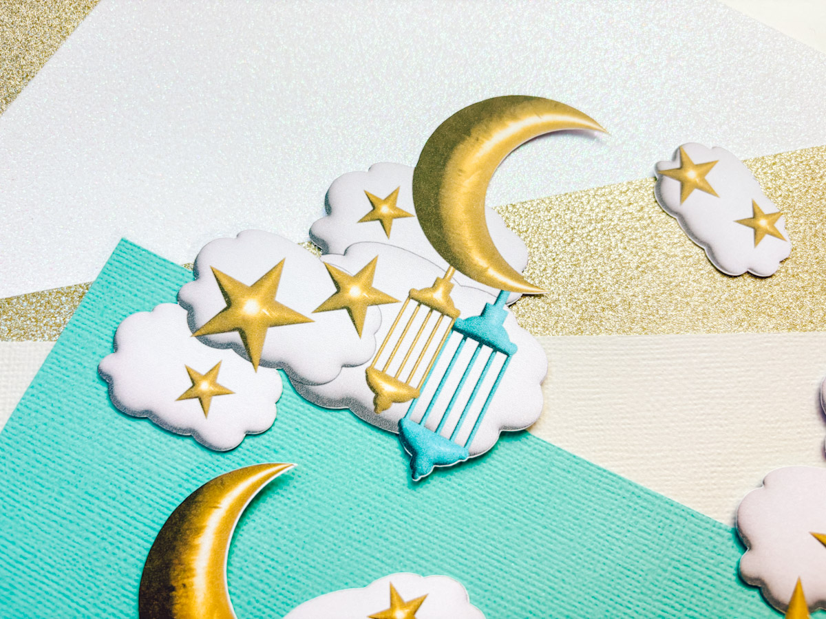 3d Effect Moon and Stars