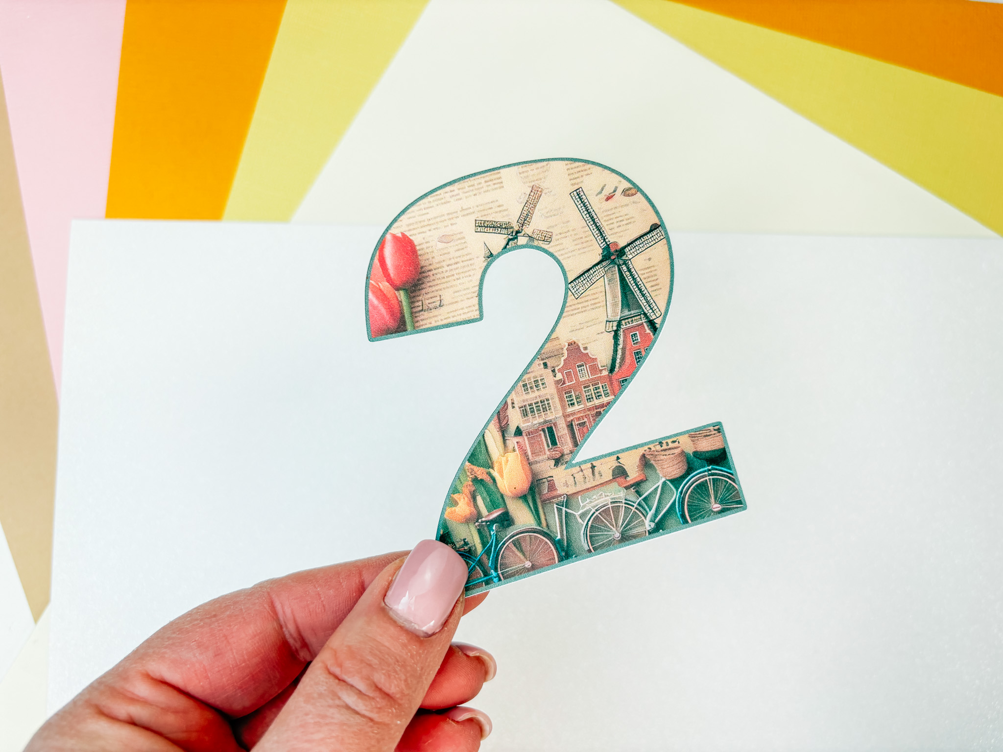 Amsterdam Printable Alphabet and Numbers for Cricut and Silhouette