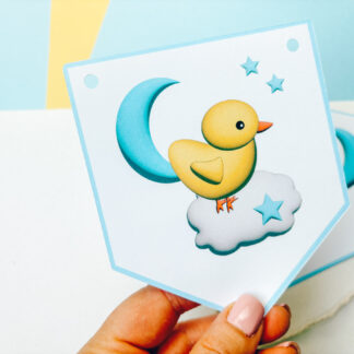 Blue Moon, Star, Cloud And Chick Elements