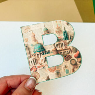 Printable Athens Themed Printable Alphabet and Numbers for Scrabooking