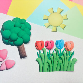 Sping Elements for Scrapbooking