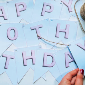 Happy 30th Birthday Banner