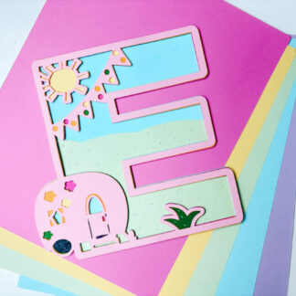 Caravan Alphabet Letters and Numbers