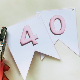 Happy 40th Birthday Banner