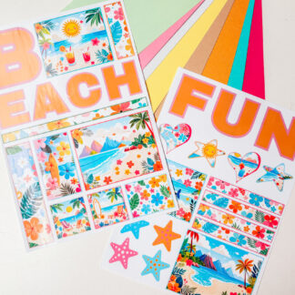 Beach Fun Stickers