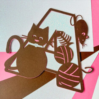 Cat and Mouse Alphabet And Numbers