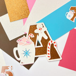 Gingerbread SVG Alphabet