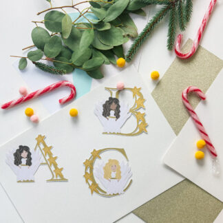 Christmas Angel Alphabet