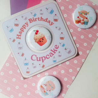 Cute Cupcake Stickers