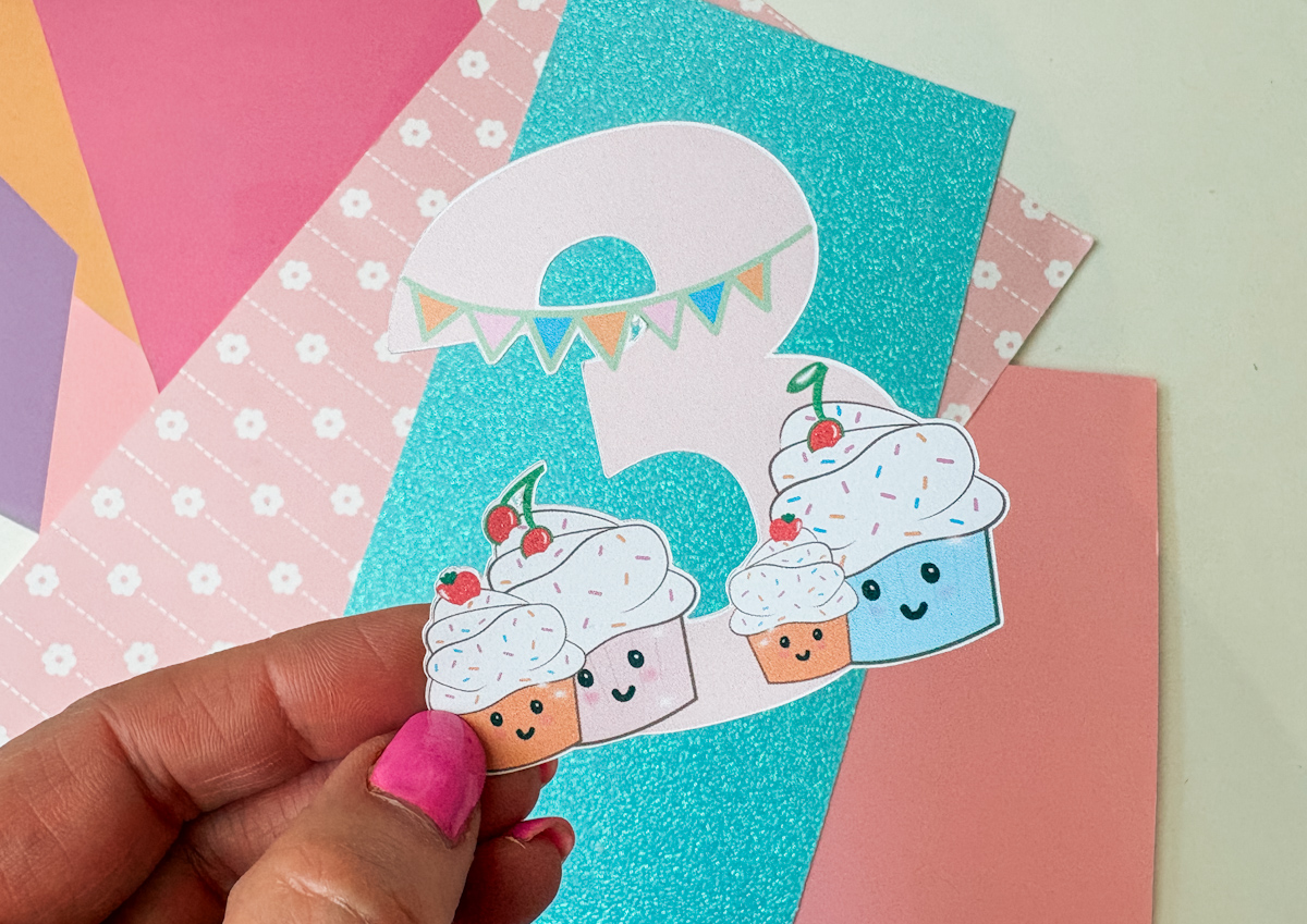 Cute Cup Cakes Alphabet