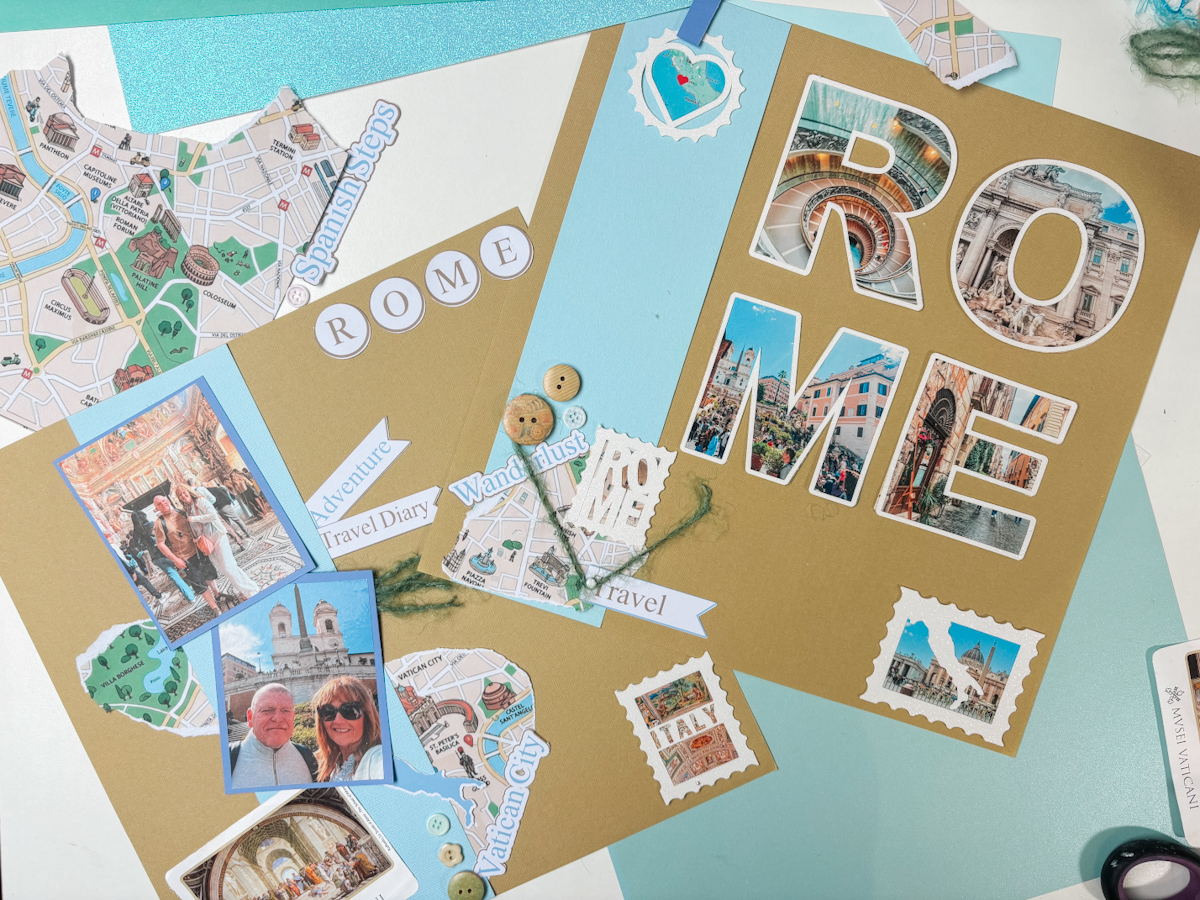 Rome Scrapbooking kit