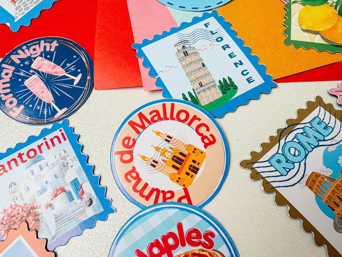 Cruise Door Magnet Stamps | 18 Printable Port Magnets | Mediterranean Cruise Décor | Digital Download | Cricut & Printable - Image 12