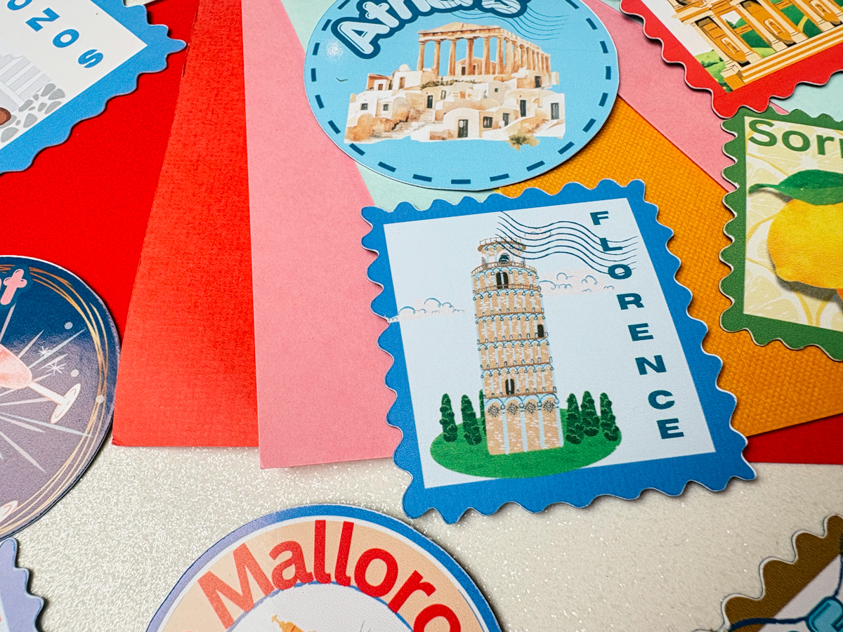 Cruise Door Magnet Stamps | 18 Printable Port Magnets | Mediterranean Cruise Décor | Digital Download | Cricut & Printable - Image 5