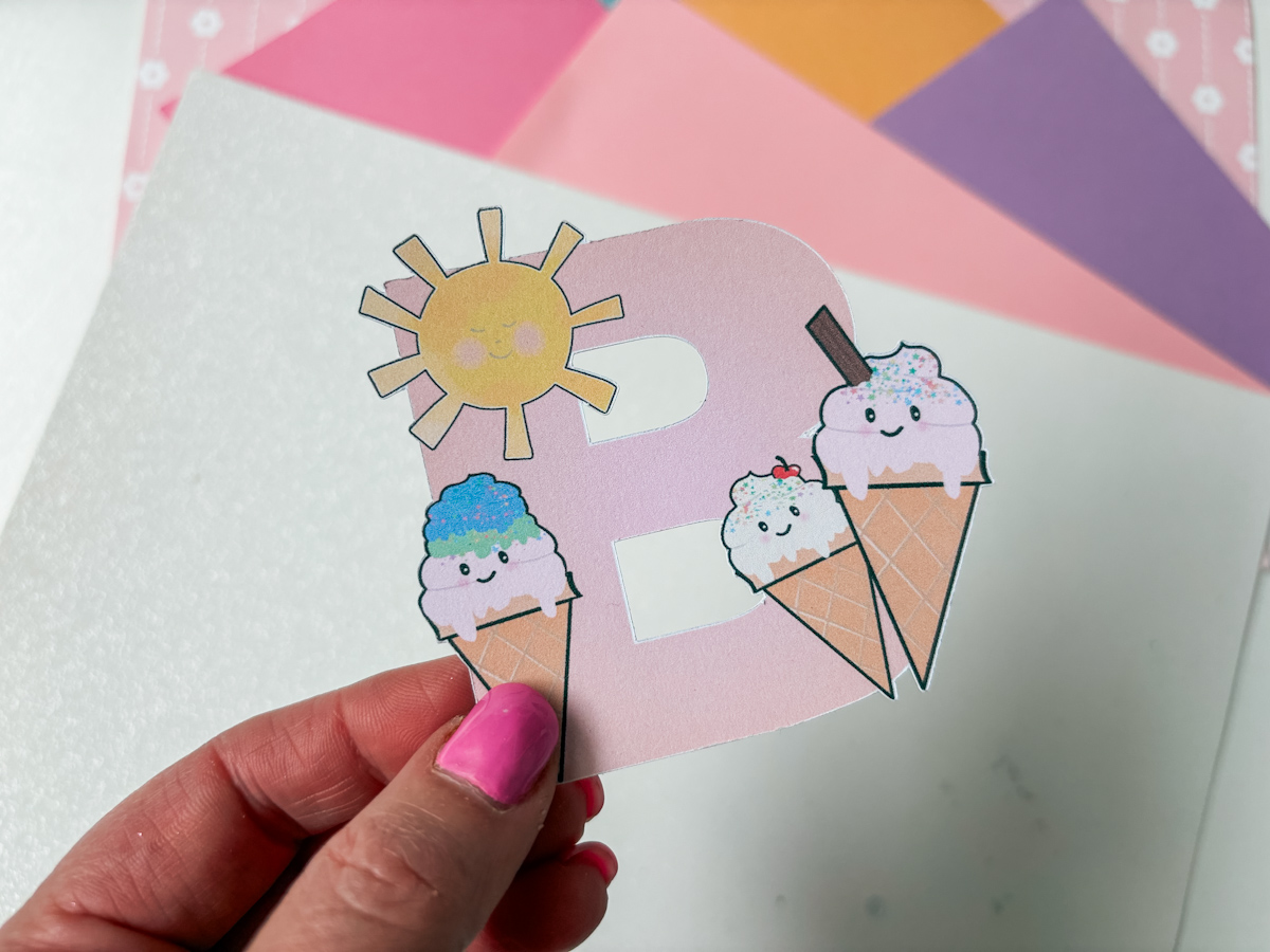Cute Ice Cream Alphabet - Image 4