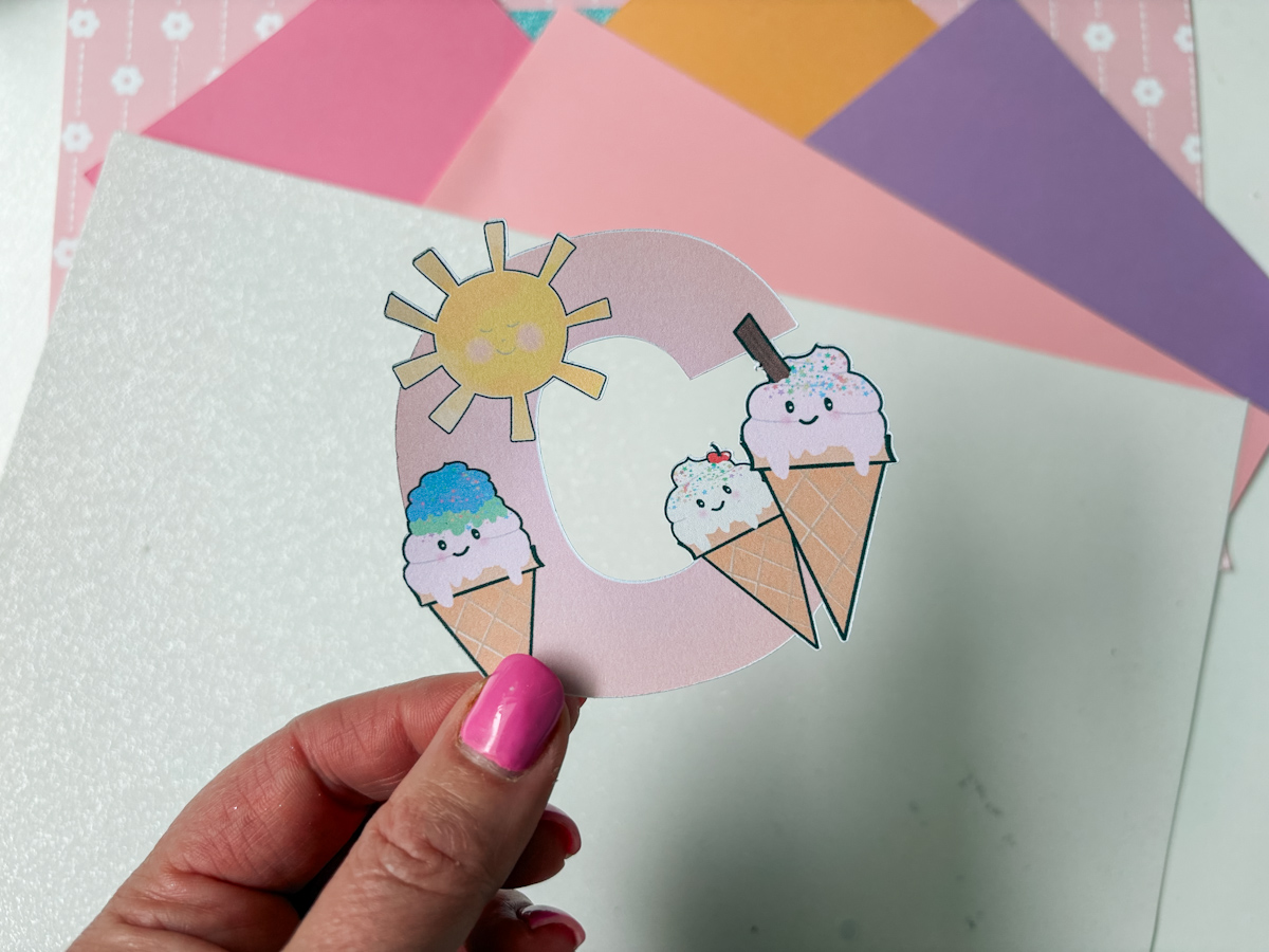 Cute Ice Cream Alphabet - Image 3