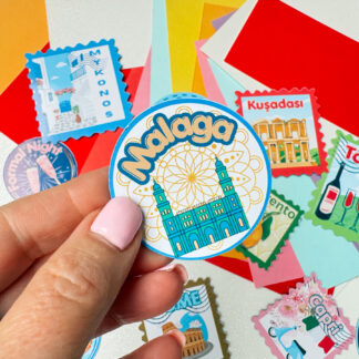 Cruise Door Magnet Stamps | 18 Printable Port Magnets | Mediterranean Cruise Décor | Digital Download | Cricut & Printable
