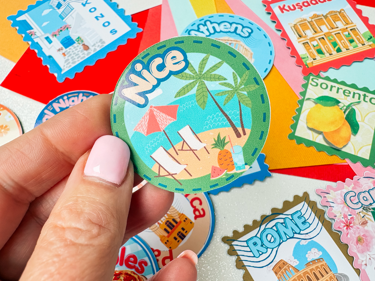 Cruise Door Magnet Stamps | 18 Printable Port Magnets | Mediterranean Cruise Décor | Digital Download | Cricut & Printable - Image 7